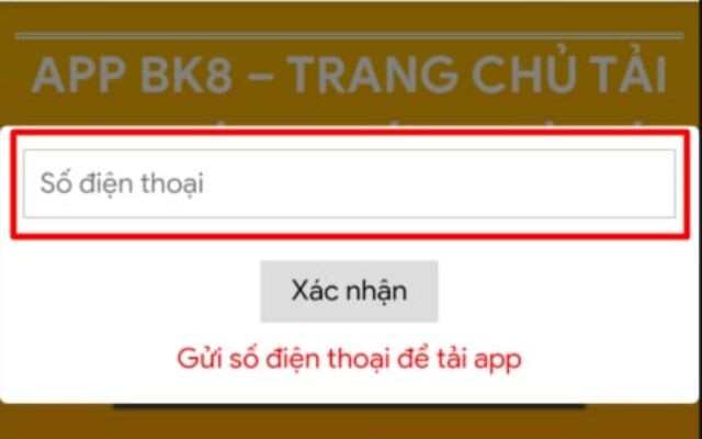 Nhap Chinh Xac So Dien Thoai Vao Muc Duoc Yeu Cau