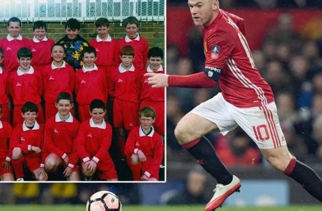 Wayne Rooney tại CLB Liverpool Schoolboys