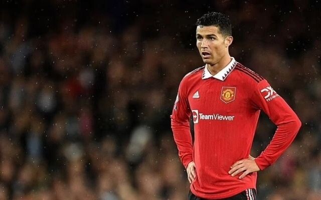 Cau Thu Ronaldo Trong Mau Ao Manchester United